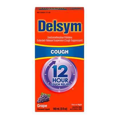 DELSYM COUGH+ STHRT LQ 180ML HNY