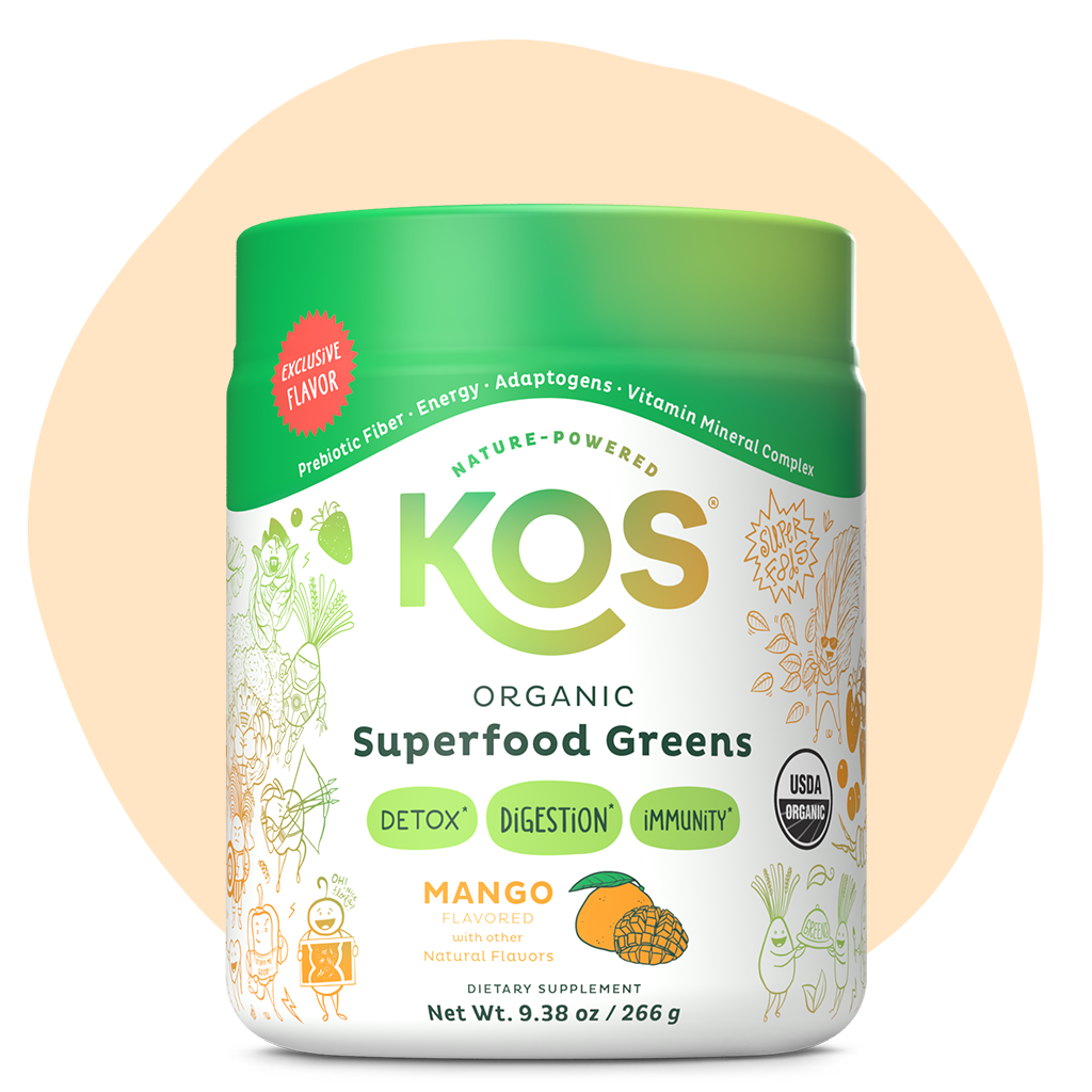 KOS SUPERFD GREENS,OG2,MANGO