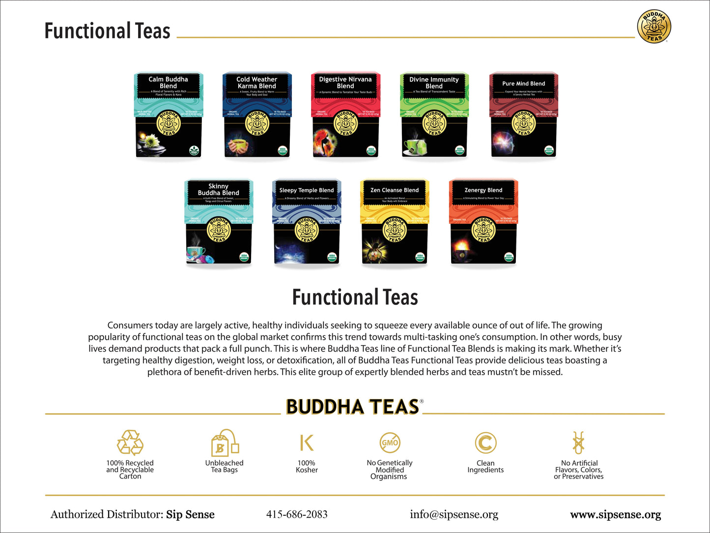 BUDDHA TEAS TEA,OG1,SARSAPARILLA