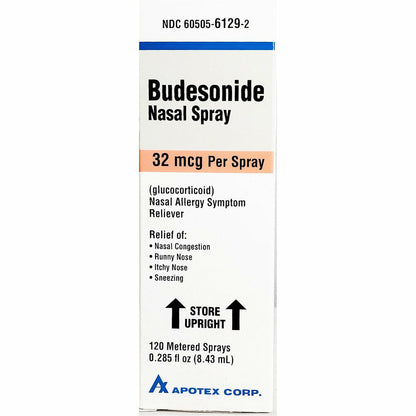 BUDESONIDE 32 MCG NASAL SPY 0.285 OZ