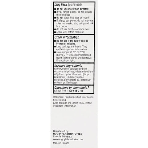 BUDESONIDE 32 MCG SPY 8.43 ML RUGBY