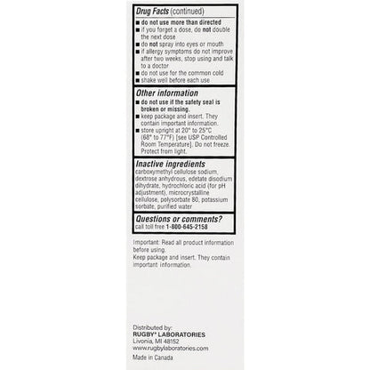 BUDESONIDE 32 MCG SPY 8.43 ML RUGBY