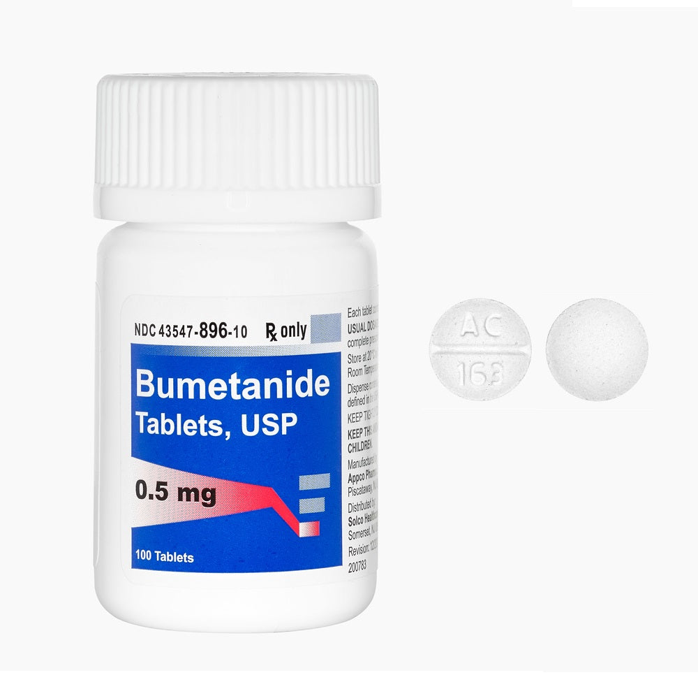 BUMETANIDE TB 0.5MG 100