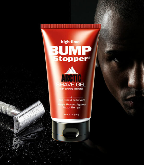 High Time Bump Stopper Shave Gel Arctic Haze  5.3oz