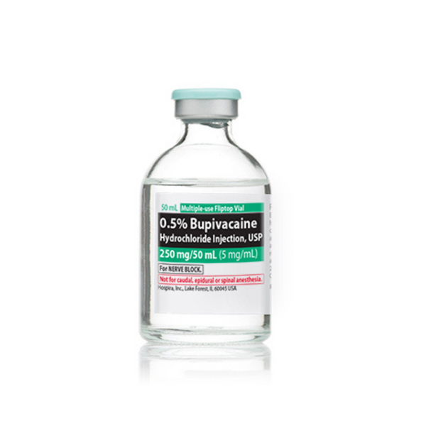 BUPIVACAINE HCL MD 0.5% 50ML