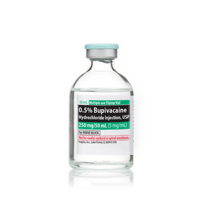 BUPIVACAINE HCL MD 0.5% 50ML