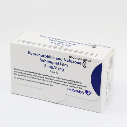 BUPRNPH/NALOX TB 8-2MG 30 SL   C3