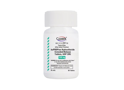 BUPROPION HCL SR TB 150MG 500 ER