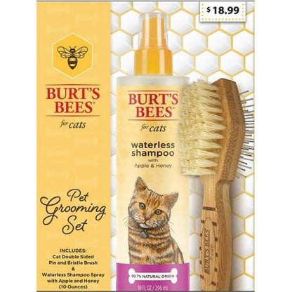 BURT'S BEES CAT WATRLSS APL&HNY SHM 10OZ