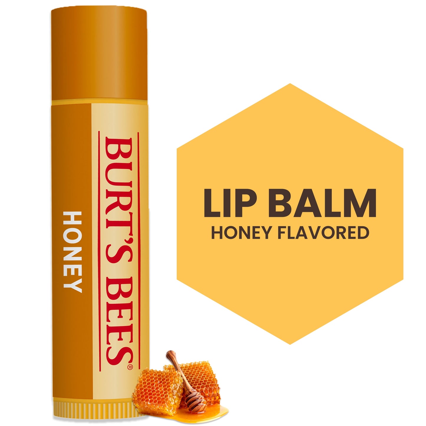 Burt's Bees Moisturizing Lip Balm - Honey, Carded