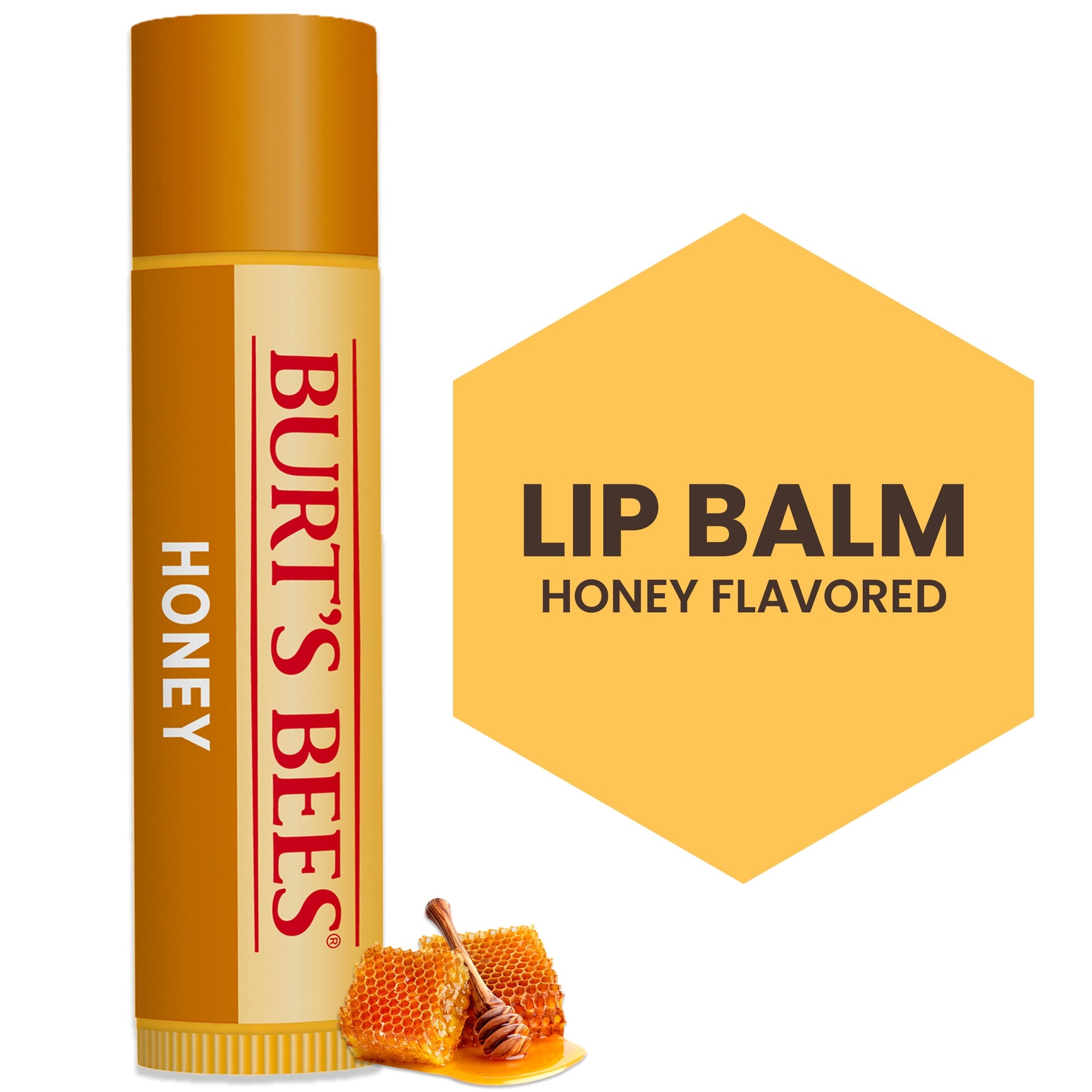 Burt's Bees Moisturizing Lip Balm - Honey, Carded