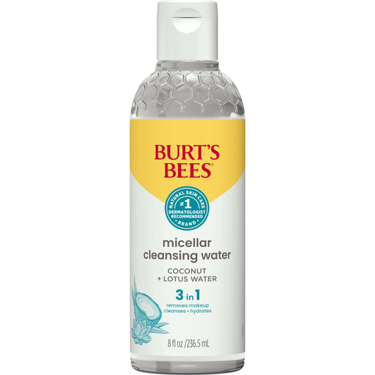 Burt's Bees Micellar Makeup Removing Towelettes with Coconut & Lotus, 30 count