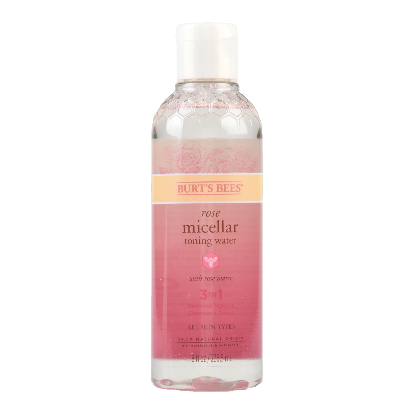 Burt's Bees Micellar Toning Water With Rose Water, 8 oz
