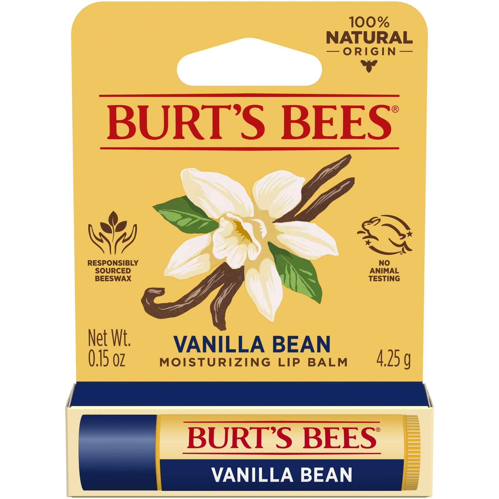 Burt's Bees Moisturizing Lip Balm - Vanilla Bean