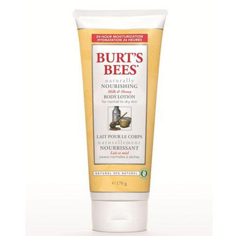 Burts Bees Body Lotion Milk & Honey 12oz Normal-Dry Skin