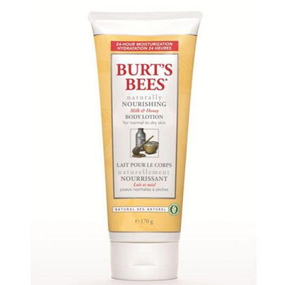 Burts Bees Body Lotion Milk & Honey 12oz Normal-Dry Skin