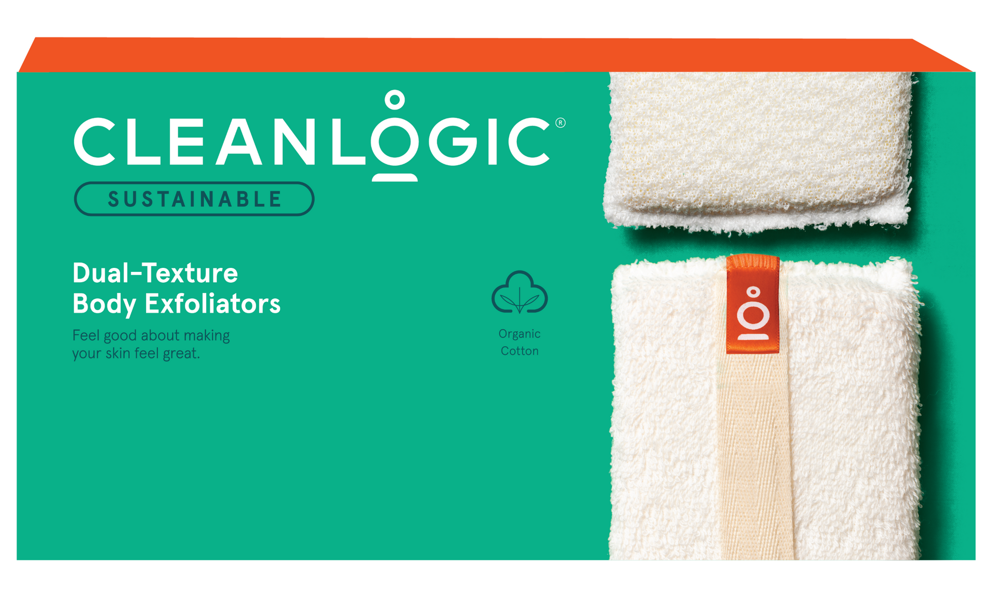 CLEANLOGIC Detoxify Dual-Texture Body Exfoliating