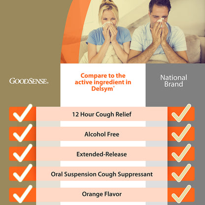 GNP COUGH DM ER 30MG ADULT ORANGE 5OZ