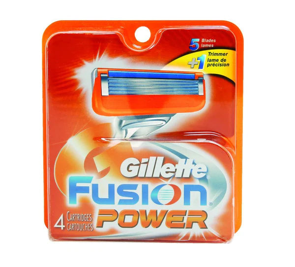 Gillette Mens Fusion 5 Refills 4 Count
