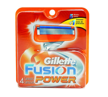 Gillette Mens Fusion 5 Refills 4 Count