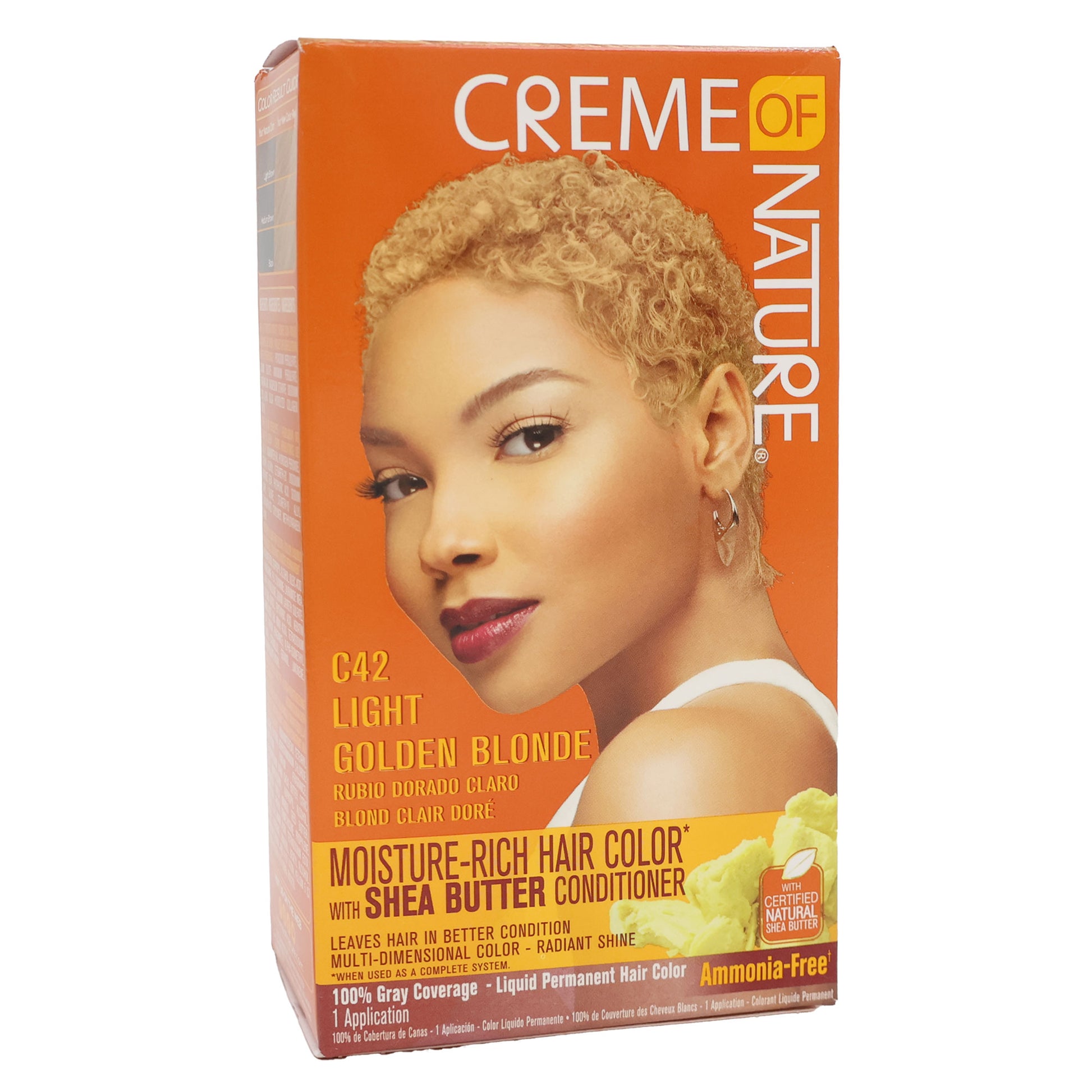 Creme Of Nature Color C42 Light Golden Blonde Kit