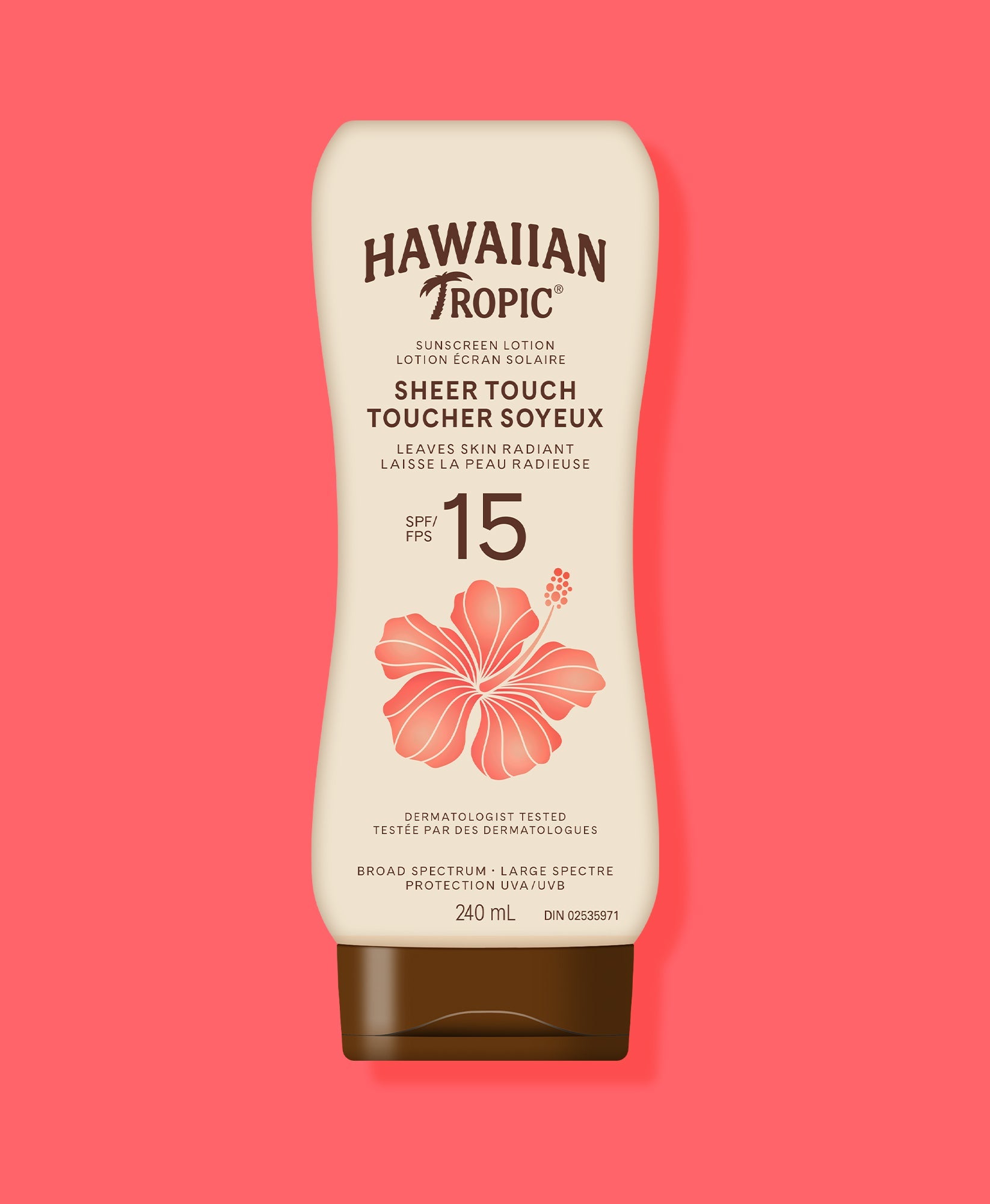 Hawaiian Tropic Spf#15 Sheer Touch  Lotion 8oz