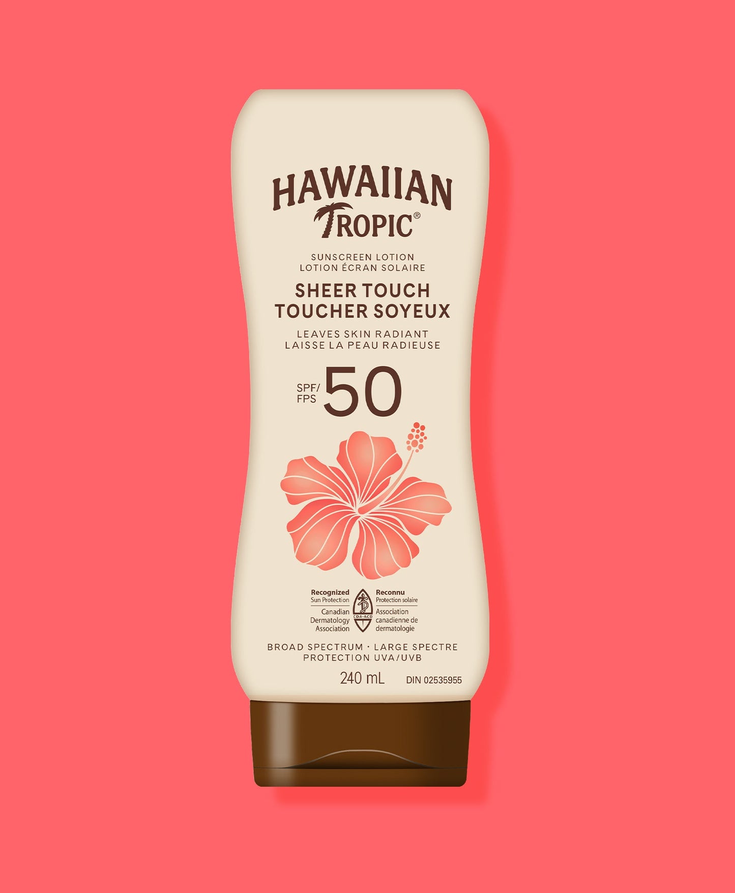 Hawaiian Tropic Lotion Spf#50 Sheer Touch 8oz