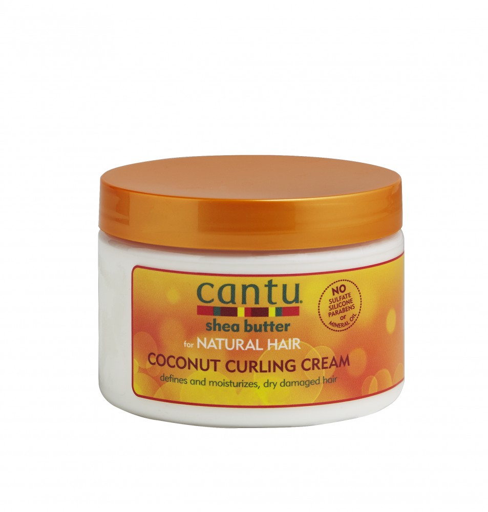Cantu Shea Butter Coconut Curling Cream 12oz Jar