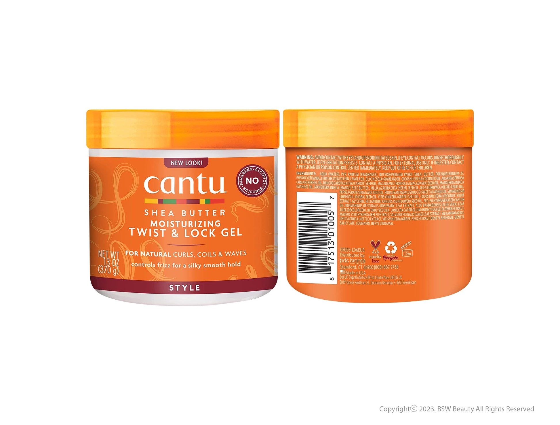 CANTU S/B TWIST/LOCK GEL   13OZ