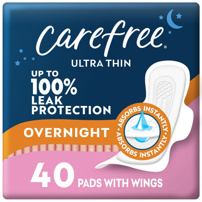 CAREFREE ULTRA THIN PAD 4X40CT