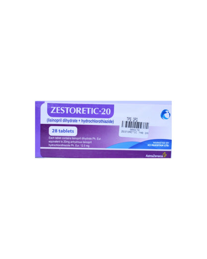 ZESTORETIC TB 20-12.5MG 90