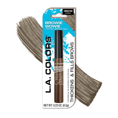 L.A. COLORS Browie Wowie Brow + Lash Gel Duo - Clear