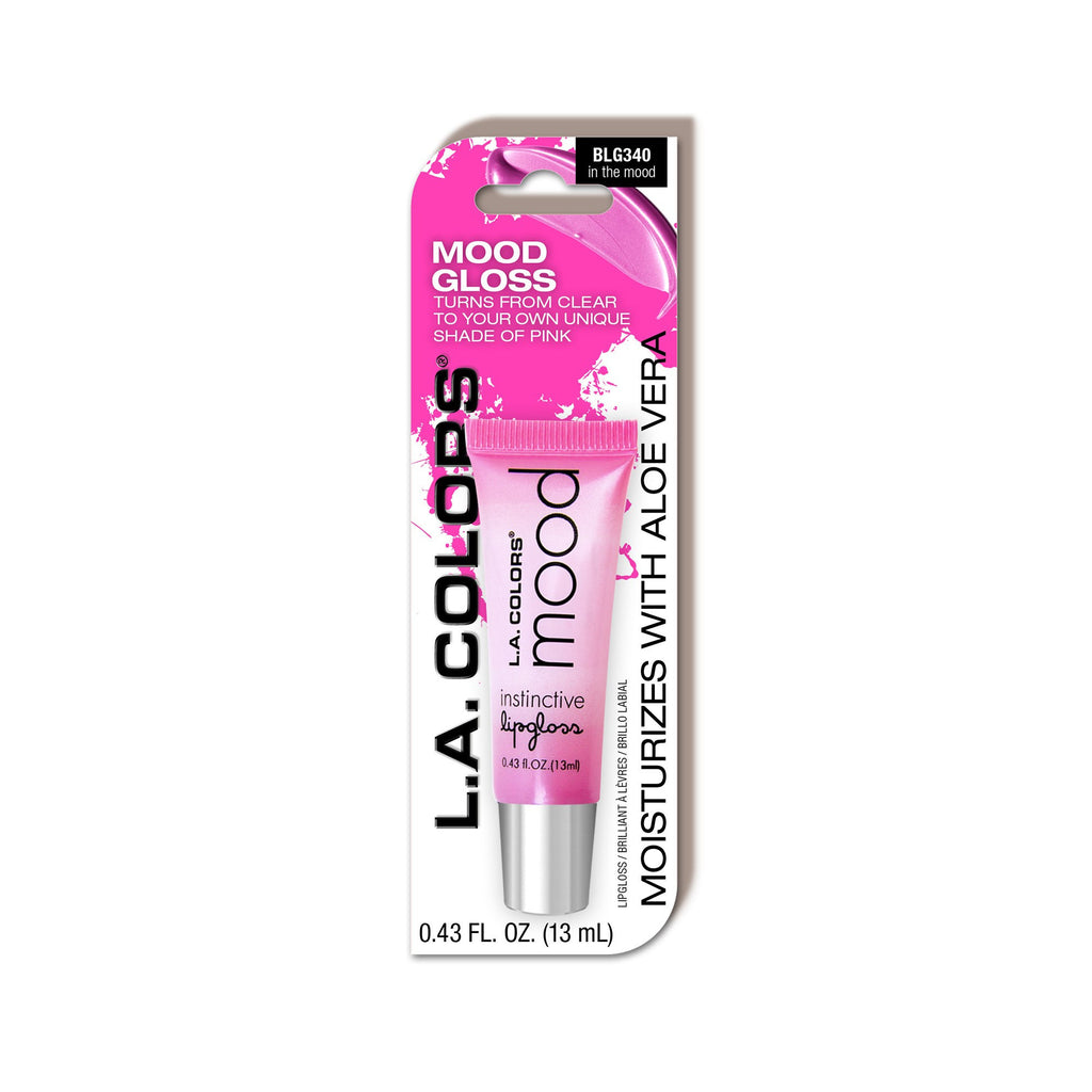 L.A. Colors Mood Lipgloss - In The Mood, 0.13 Oz