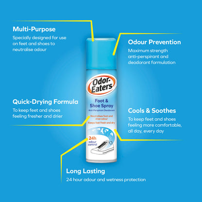 ODOR EATERS FOOT SNEAKER SPRAY POWDR 4OZ