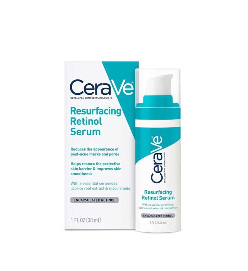 CeraVe Resurfacing Retinol Face Serum, 1 oz