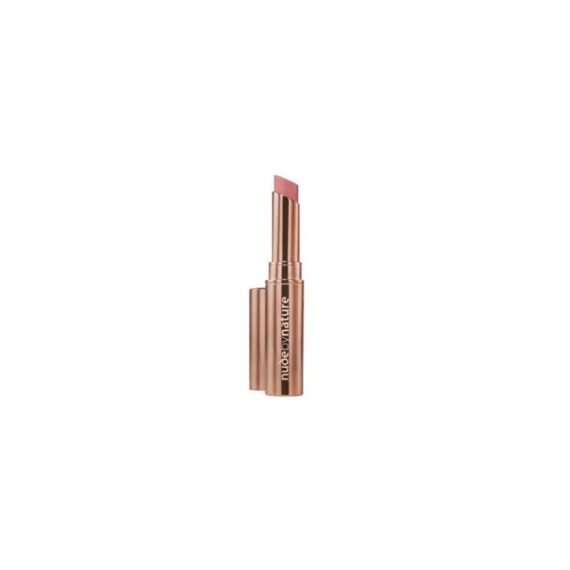 nude by nature Creamy Matte Lipstick - 08 Cerise
