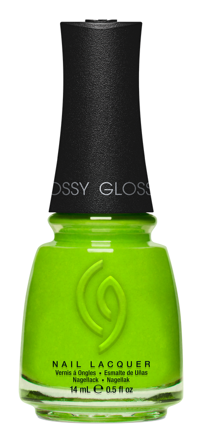 china glaze Nail Lacquer, Glossy Finish - Frosty Lime