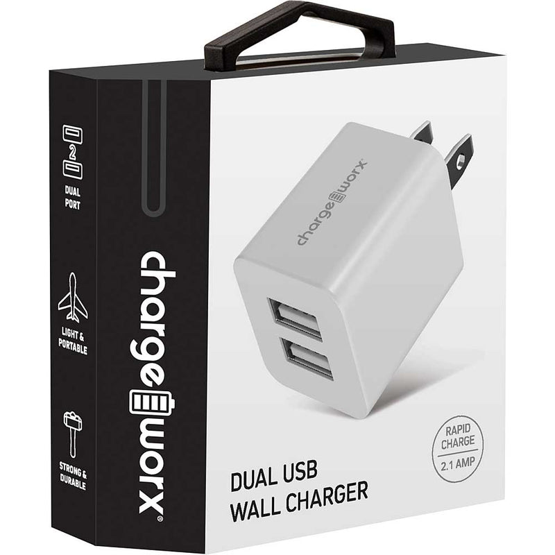 CHARGEWORX DUAL WALL CHG WHT