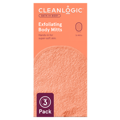 Clean Logic Bath & Body Exfoliating Body Mitt