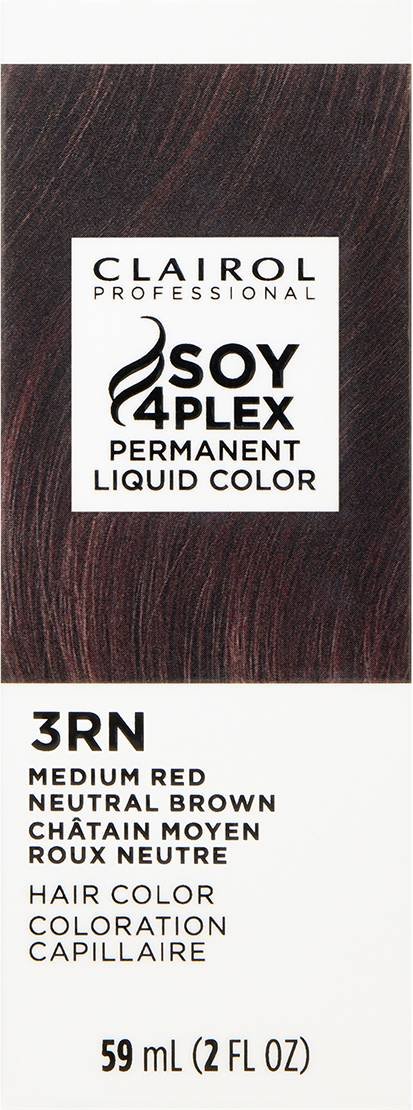 CLRL.CRM PERM 3RN MED RED BROWN