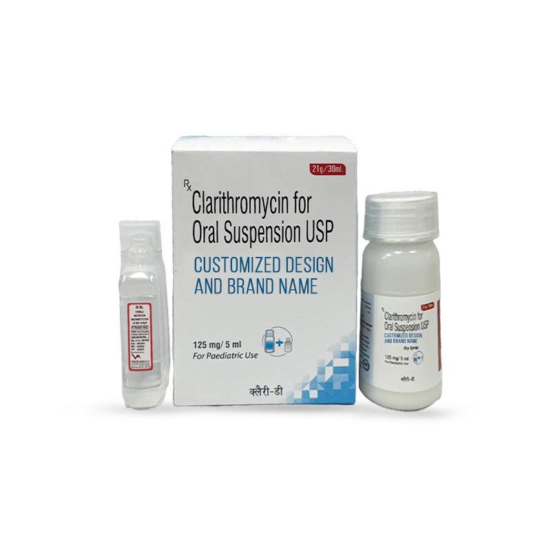 CLARITHROMYCIN PT 125MG/5ML 50ML