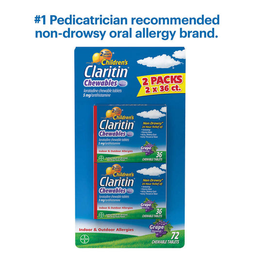 CLARITIN CHD CW 5MG 20 GRP 24H