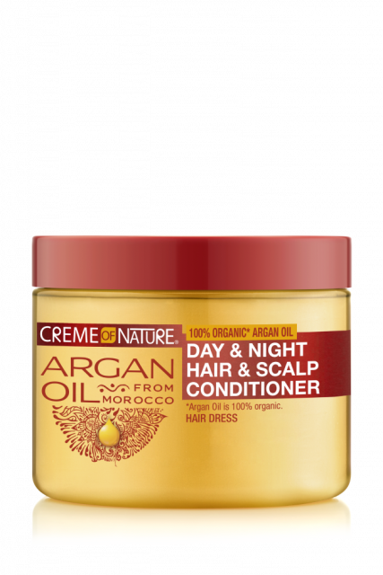 Creme Of Nature Argan Oil Day /Night Hair/Scalp Cond 4.7oz