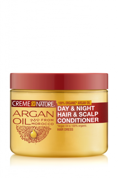 Creme Of Nature Argan Oil Day /Night Hair/Scalp Cond 4.7oz