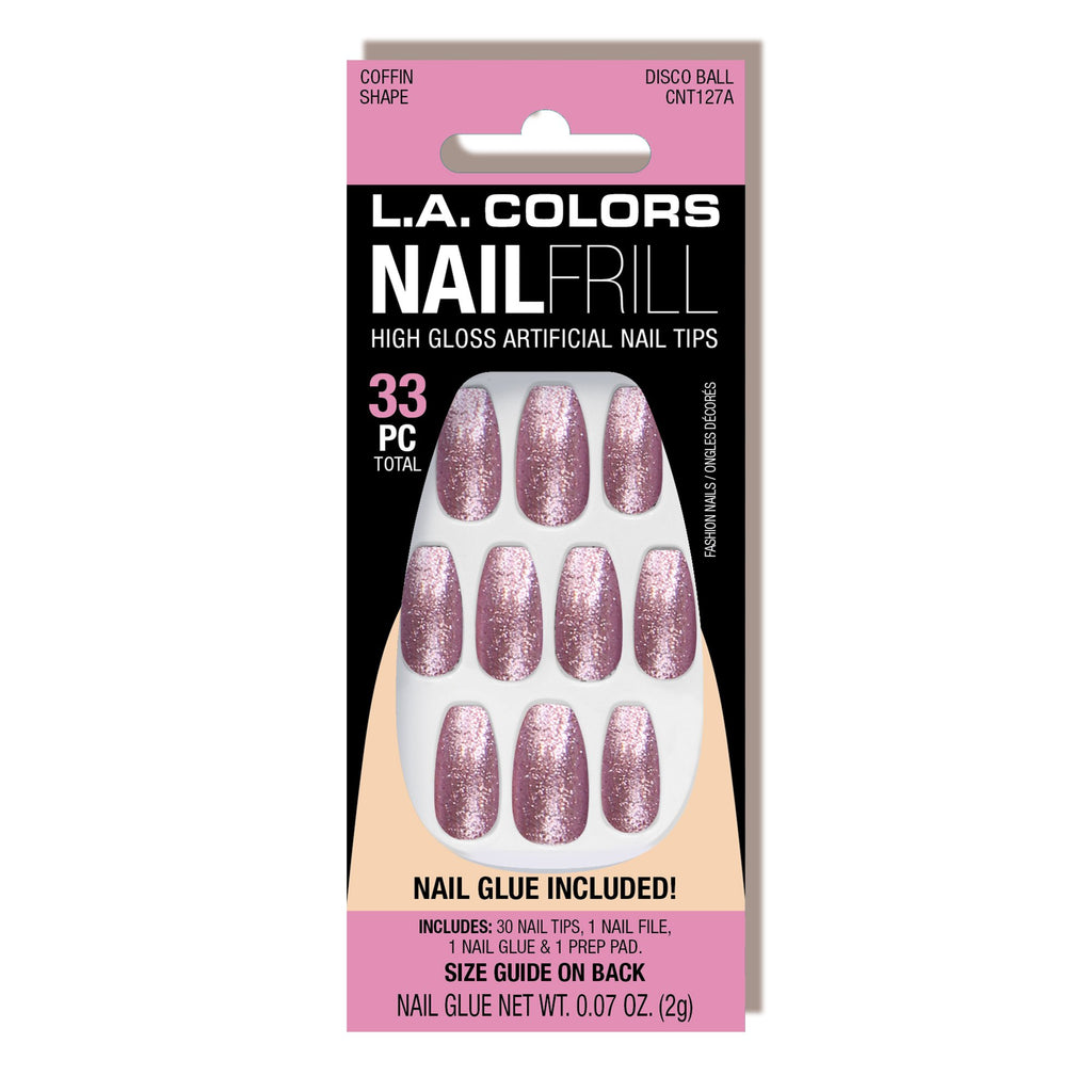 NAIL FRILL ARTIFICIAL NAIL TIP (CARDED)