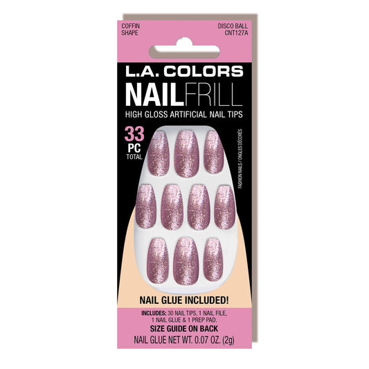 NAIL FRILL ARTIFICIAL NAIL TIP (CARDED)