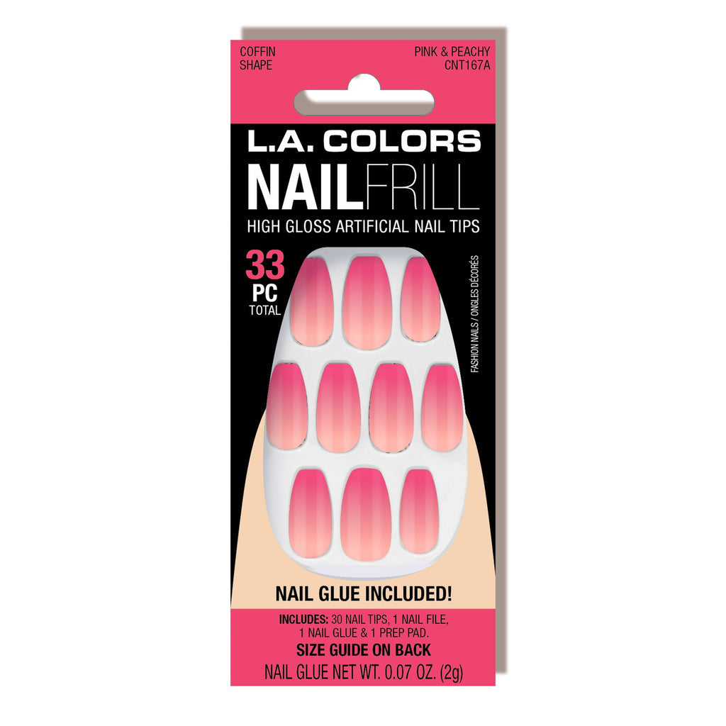 NAIL FRILL ARTIFICIAL NAIL TIP (CARDED)