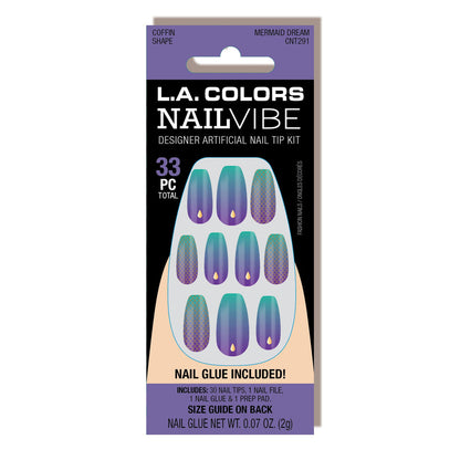 NAIL VIBE ARTIFICIAL NAIL TIP (CARDED)