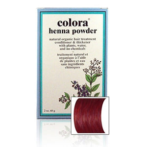 Colora Henna Powder Hair Color Burgundy 2oz