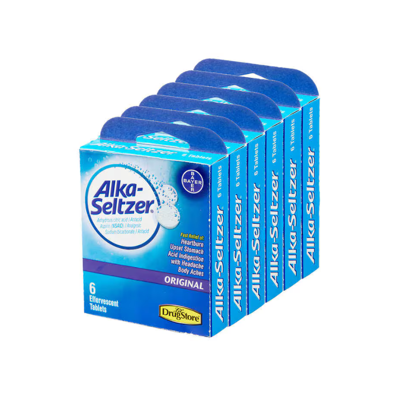 ALKA-SELTZER TABLET ORIGINAL 72CT
